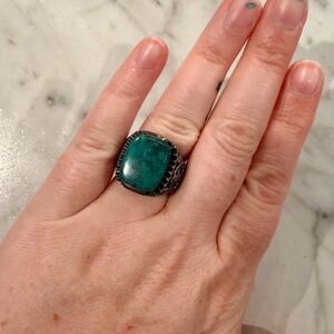 Silpada silver Turquoise Ring
